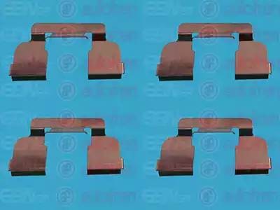 рем.к-т торм.колодок! пер.\ Renault Logan/Clio D42402A AUTOFREN SEINSA