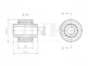 С/блок заднего рычага RMP-20214 UNIO