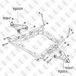 NISSAN TERRANO (D10) (2014>) FQ0883R FIXAR