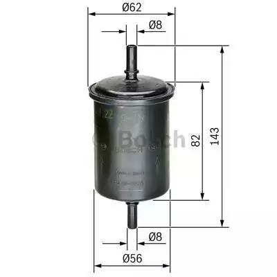 Фильтр топливный 0450902161 0 450 902 161 BOSCH