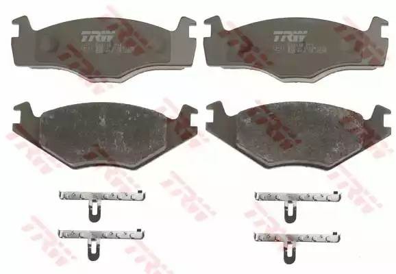Колодки тормозные VW Golf 2 (1.6),Golf 3 (1.4/1.6/1.9 D) передние (4шт.) TRW GDB454 TRW