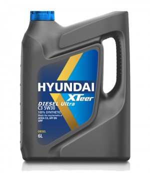 Масло моторное HYUNDAI XTEER D700 C2/C3 5W-30 6л 1061224 1061224 HYUNDAI XTEER