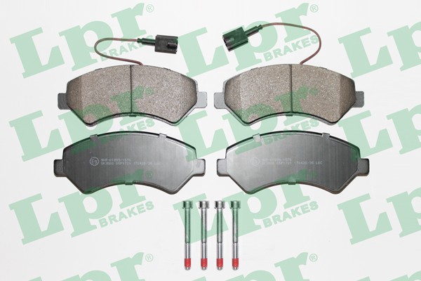 Колодки тормозные дисковые 05P1721 05P1721 LPR