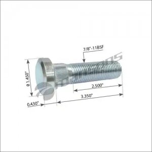 болт колесный! 7/8'x11BSFx94/85 10.9 Scania 100.588 MANSONS