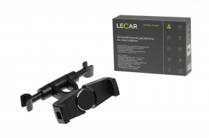 Держатель телефона на подголовник (185*120*55 мм) черный LECAR000060409 LECAR