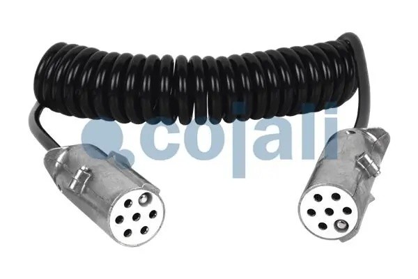 Кабель спиральный 6+1 металл L=4300mm 2260105 COJALI