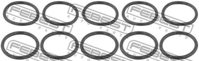 кольцо уплотнительное! масляной системы, к-кт 10шт.\ Nissan RINGOL-059-PCS10 FEBEST
