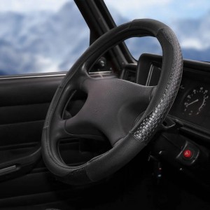 Оплетка руля (XL) 41-43см черная кожа AIRLINE AWC-SL-03XL AIRLINE