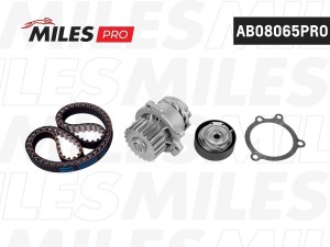 Комплект ремня ГРМ (серия PRO) LADA GRANTA 1.6 (с помпой) PRO  AB08065PRO AB08065PRO MILES