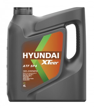 Масло трансмиссионное HYUNDAI XTEER ATF SP4 4л 1041017 1041017 HYUNDAI XTEER