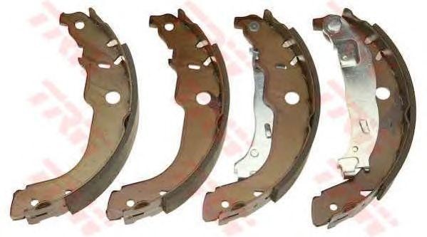 Колодки тормозные PEUGEOT 207 (06-) CITROEN C3 (09-) задние (4шт.) TRW GS8731 TRW