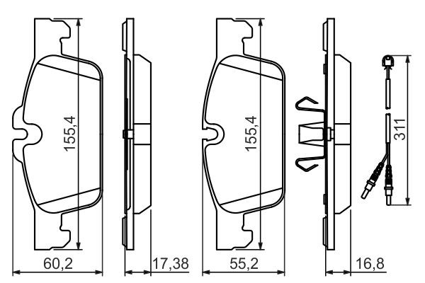 PEUGEOT 508 (2010>) 0 986 494 527 BOSCH