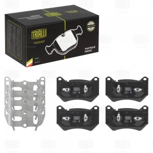Колодки торм. для а/м Audi Q5 (16-) диск. перед. (с порш. зажимом) (PF 1006) PF1006 TRIALLI