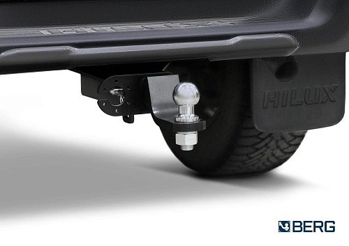 фаркоп! шар E, 3500/120 кг.\ Toyota Hilux, JAC T6/T8 Pro F.5718.001 BERG