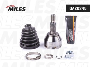 ШРУС наружный OPEL ASTRA 1.7D/1.8 04- (GKN 304386) GA20345 GA20345 MILES