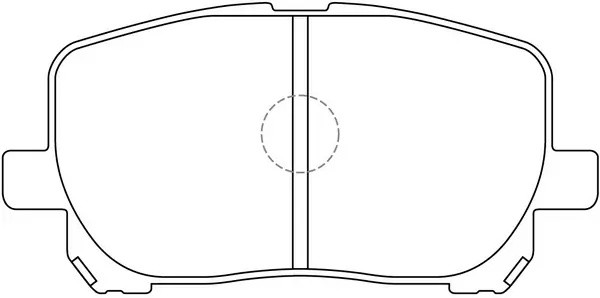 Колодки тормозные передние (TOYOTA AVENSIS VERSO 2.0/2.0D 01-) BP21470 BP21470 SB NAGAMOCHI