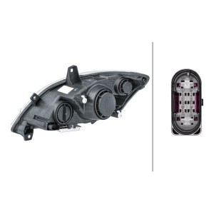 Фара R Xenon адаптив 1ZS009627-321 HELLA