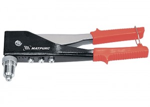 Заклепочник 250мм 2.4-3.2-4-4.8мм переставной 0-90град. MATRIX 40527 MATRIX