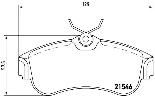 P56022 320 00=FDB604=572310B !колодки дисковые п.\Nissan Primera/Almera 1.5-2.2D P56022 BREMBO
