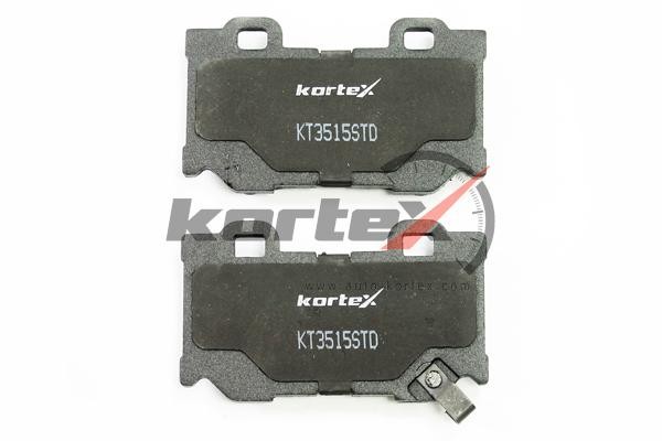 Колодки торм. INFINITI/NISSAN G37/370Z 09- задн.к-т KT3515STD KT3515STD KORTEX
