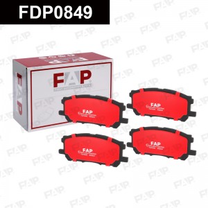 FDP0849 колодки дисковые! передние\ Lexus RX300 all 03> FDP0849 FAP