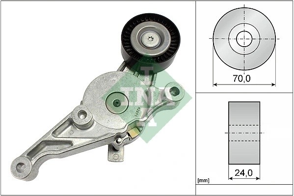 VW CADDY III/ GOLF V/PASSAT [B6] 70 x 24 534 0151 10 INA