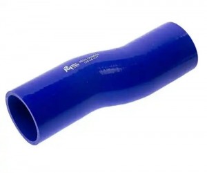 Патрубок МАЗ радиатора нижний (L=245мм,d=70) силикон MEGAPOWER 13016137 MEGA POWER