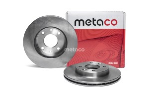 Диск тормозной передний вентилируемый 3050072 3050072 METACO