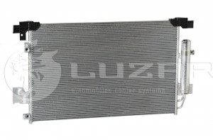 Конденсер с ресив. Mitsubishi Lancer X (07-) LRAC1104 LRAC1104 LUZAR