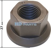 Гайка колеса SCANIA P,G,R,T (M22х7/8"-11BSF/h-30/ключ 33мм) юбка подвижная HD-PA 309200 HD PARTS OY