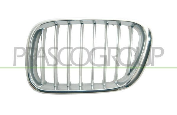 решетка радиатора левая! серая хромированная\ BMW E53 3.0-4.4i/3.0D 00-06 BM8202014 PRASCO GROUP