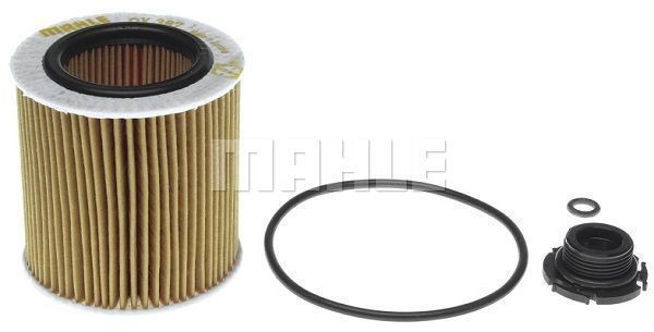 Фильтр масляный BMW 1 (F20,F21),3 (F30),5 (F10) (2.0/2.5/2.8),X1 (E84) (1.6/2.0) OX387D1 MAHLE KNECHT