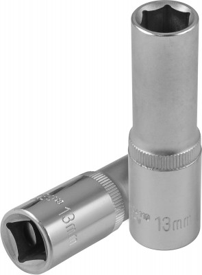головка торцевая! глубокая 1/2''DR, 13 мм\ S04HD4113 JONNESWAY