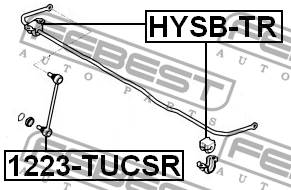 KIA SPORTAGE (2004>) HYSB-TR FEBEST
