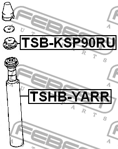 Пыльник амортизатора TSHB-YARR TSHB-YARR FEBEST