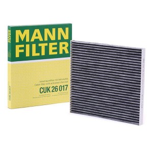 Фильтр салонный угольный CUK26017 CUK26017 MANN FILTER