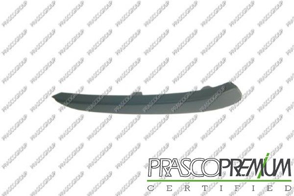 молдинг бампера переднего! левая черная\ Opel Astra H (A04) 04-06 OP4101234 PRASCO GROUP