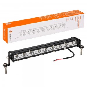 Фара светодиодная (балка) однорядная, 9 LED, направленный свет, 13,5W (264x30x47 ALED062 AIRLINE