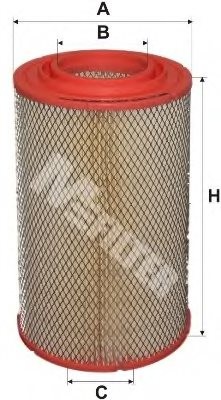 фильтр воздушный!\ FIAT DUCATO/PEUGE BOXER A 275 MFILTER AUTOMOTIVE FILTERS