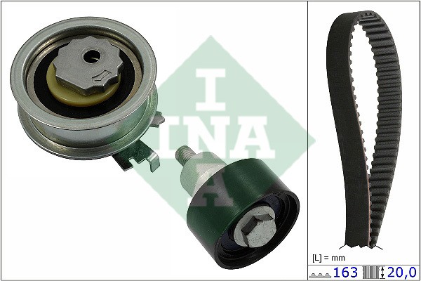 рем.к-кт ГРМ! заменен на 530059211\ Audi A3/Q3, VW Golf, Skoda Octavia 1.2-1.4 T 530 0592 10 INA