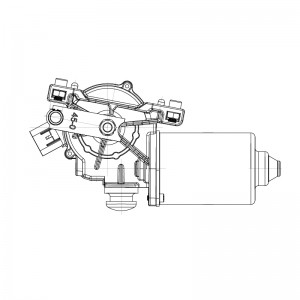 Моторедуктор стеклооч. для а/м Kia Cerato (04-)/Spectra (04-) (перед.) (VWF 0812 VWF 0812 START VOLT