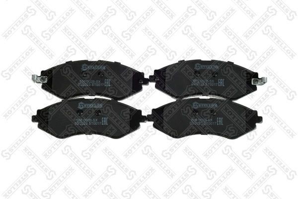 колодки дисковые п.!\ Daewoo Nexia 1.5 DOHC 94>/Espero 95>/Leganza/Nubira 2.0 97 656-002B-SX STELLOX