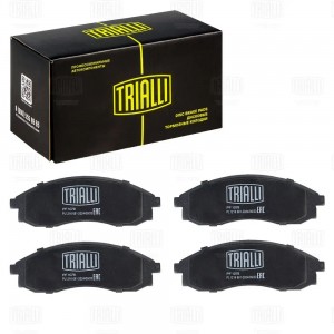 Колодки тормозные дисковые передние PF 1078 TRIALLI
