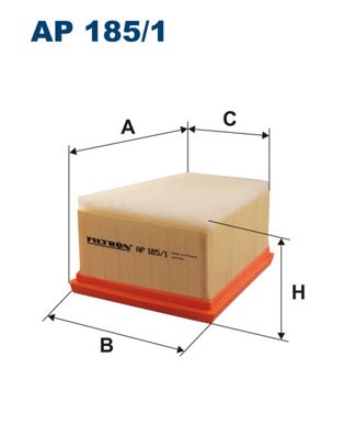 Фильтр воздушный AP185/1 AP 185/1 FILTRON