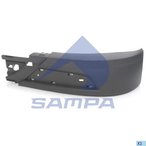 Спойлер бампера правый угол ACTROS 3 18100558 SAMPA