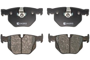 Тормозные колодки задние, Low Metallic C12CR0156 C12CR0156 CWORKS