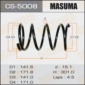 пружина передняя! H 301\ Honda CR-V CS-5008 MASUMA
