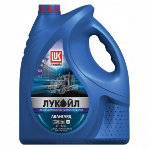 Масло моторное полусинтетическое LUKOIL AVANTGARDE  10W-40, API CF-4/SG 5Л 19306 19306 LUKOIL