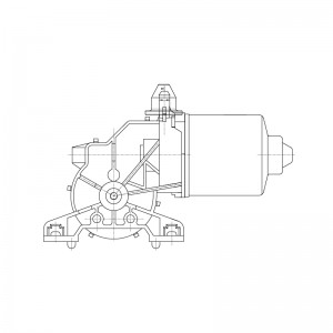 Моторедуктор стеклооч. для а/м Fiat Panda (03-)/500 (07-) (перед.) (VWF 1615) VWF 1615 START VOLT