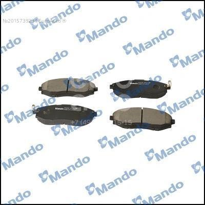 Колодки тормозные передние (без датчика) CHEVROLET EPICA 07- (TRW GDB4179) MPD24 MPD24 MANDO